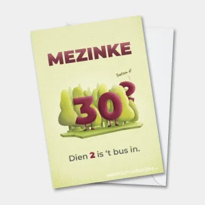 Mezinke - West-Vlaamse wenskaart - 30