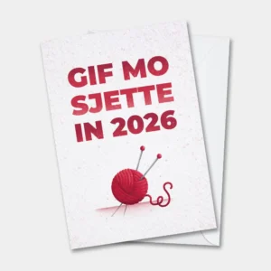 Gif mo sjette in 2026 - grappige West-Vlaamse wenskaart voor nieuwjaar